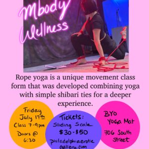 Rope Yoga with Mbody Wellness at PEG